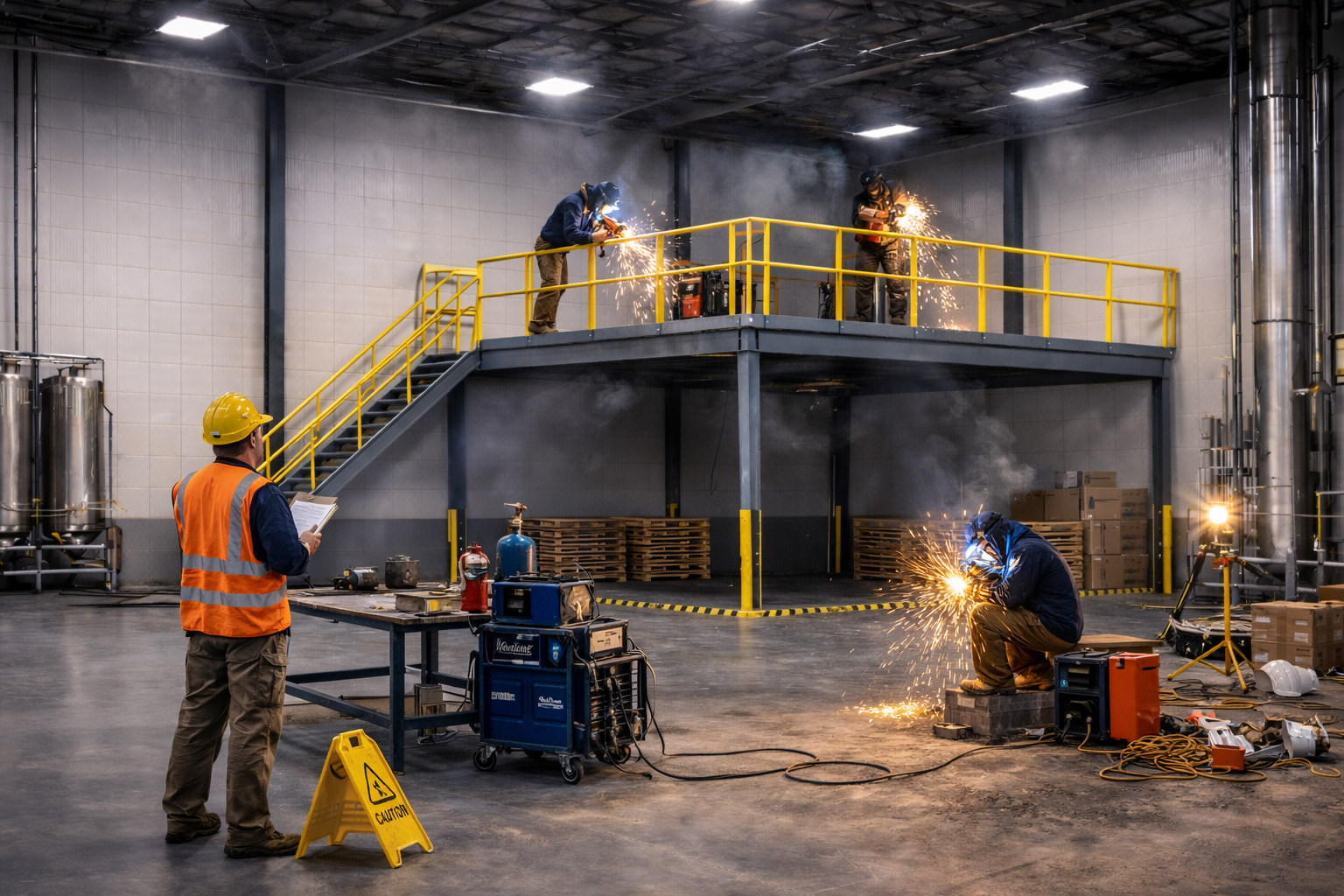 Entrepisos industriales