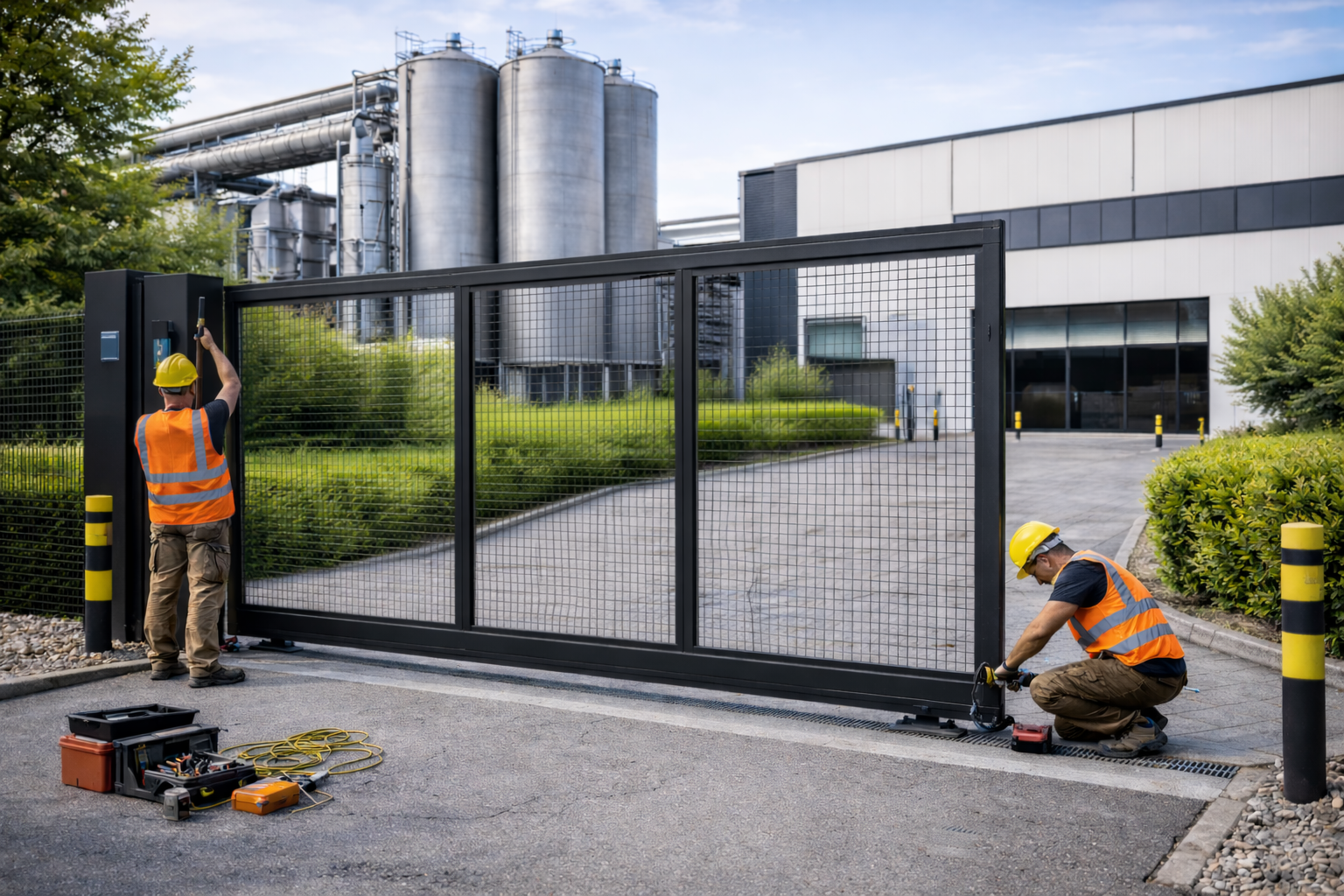 Puertas correderas industriales